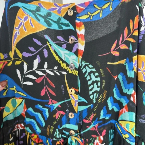 Johnny Was Mirko Tiered Maxi Dress - Picture 5 of 10